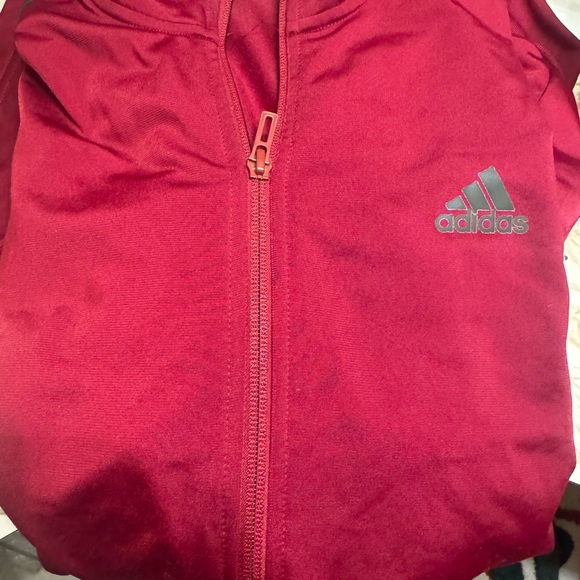 adidas Other - Adidas Maroon jogging suit